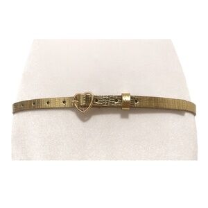 ✨Free With Purchase - Gold Belt with Heart Buckle